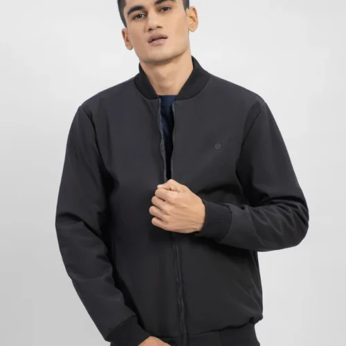 Black Bomber Jacket